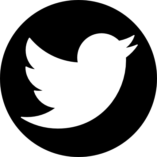 Twitter social logotype